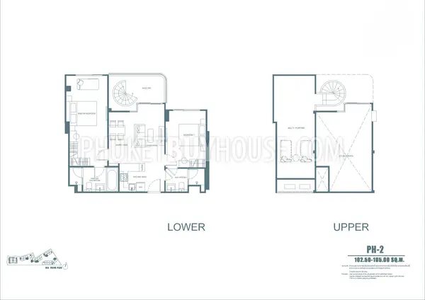 CHE22294: Modern Residences at Early Bird Pricing: Own This Stylish 2-Bedroom Penthouse. Photo #18