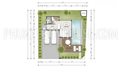 TAL22269: Contemporary Comfort with Traditional Charm with 3 Bedroom Pool Villa in Thalang. Photo #3