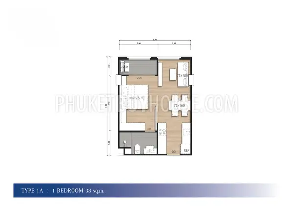 BAN22313: A Unique 1-Bedroom Unit with perfect location in Bang Tao. Photo #6