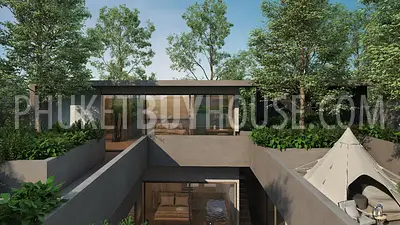 CHE6963: 3 Bedroom Villa in New Eco Project in Cherng Talay. Fotoğraf #4