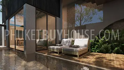 CHE6963: 3 Bedroom Villa in New Eco Project in Cherng Talay. Fotoğraf #1