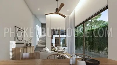 CHE6963: 3 Bedroom Villa in New Eco Project in Cherng Talay. Fotoğraf #7
