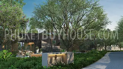 CHE6963: 3 Bedroom Villa in New Eco Project in Cherng Talay. Fotoğraf #12