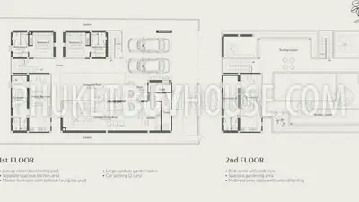 CHE6964: 4 Bedroom Villa with Pool in Cherng Tale. Fotoğraf #19