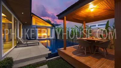 LAY22323: An Elegant 3-Bedroom Villa with Private Pool in Layan, Phuket. Photo #1