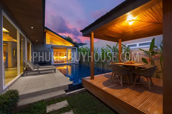 LAY22323: An Elegant 3-Bedroom Villa with Private Pool in Layan, Phuket. Photo #1