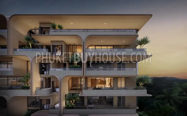 BAN22338: Modern 1-Bedroom Apartment in Boutique low-rise condominium by the Sea in Bang Tao. Photo #1
