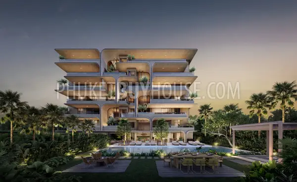 BAN22338: Modern 1-Bedroom Apartment in Boutique low-rise condominium by the Sea in Bang Tao. Photo #3