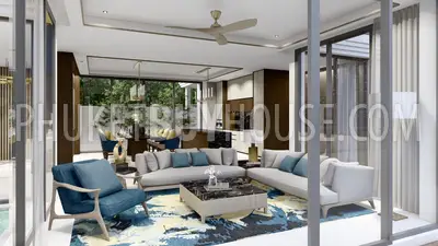 BAN6987: New Complex of Luxury Villas in Bang Tao. Fotoğraf #17