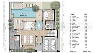 BAN6987: New Complex of Luxury Villas in Bang Tao. Fotoğraf #19