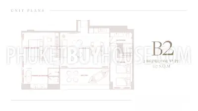 BAN22339: Modern 2-Bedroom Apartment in Boutique low-rise condominium by the Sea in Bang Tao. 照片 #7