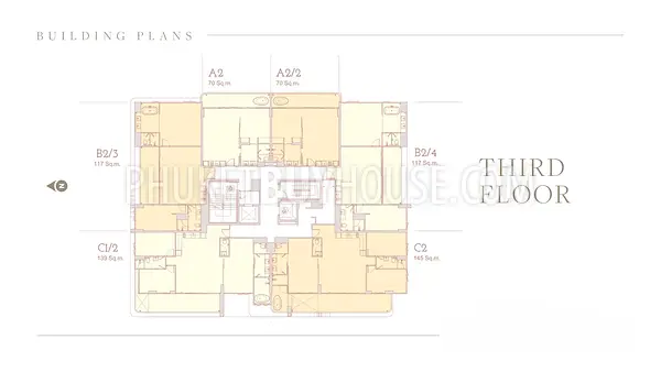 BAN22340: Modern 3-Bedroom Apartment in Boutique low-rise condominium by the Sea in Bang Tao. Photo #6