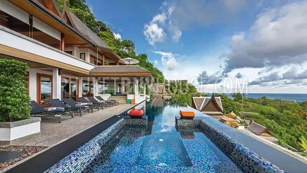 SUR22341: Breathtaking Sea View 5-Bedroom Villa for Sale in Surin Beach, Phuket. Photo #8