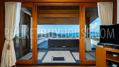 SUR22341: Breathtaking Sea View 5-Bedroom Villa for Sale in Surin Beach, Phuket. Fotoğraf #5