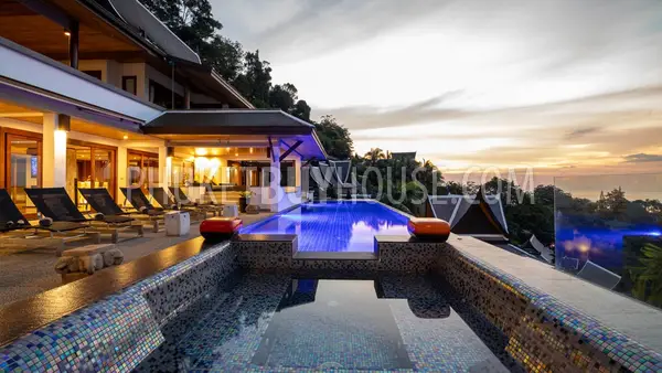 SUR22341: Breathtaking Sea View 5-Bedroom Villa for Sale in Surin Beach, Phuket. Photo #48