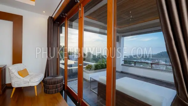 SUR22341: Breathtaking Sea View 5-Bedroom Villa for Sale in Surin Beach, Phuket. Photo #57