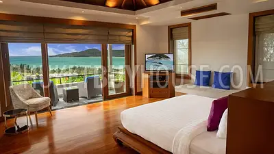SUR22341: Breathtaking Sea View 5-Bedroom Villa for Sale in Surin Beach, Phuket. Fotoğraf #39