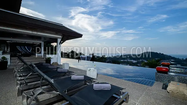 SUR22341: Breathtaking Sea View 5-Bedroom Villa for Sale in Surin Beach, Phuket. Photo #1