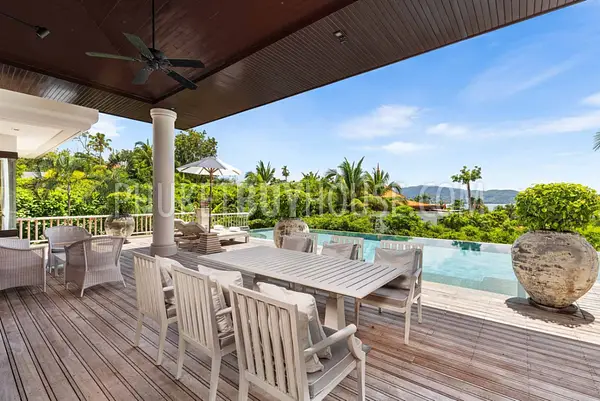 LAY22342: Exquisite Oceanfront Villa with Panoramic Sea Views and Luxurious Amenities in Layan. Photo #2