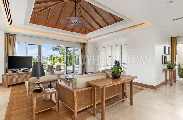 LAY22342: Exquisite Oceanfront Villa with Panoramic Sea Views and Luxurious Amenities in Layan. Photo #3
