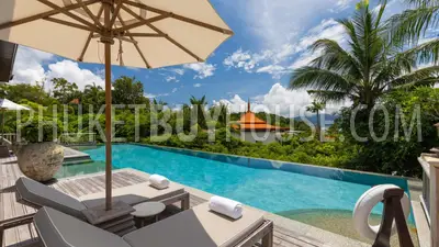 LAY22342: Exquisite Oceanfront Villa with Panoramic Sea Views and Luxurious Amenities in Layan. Fotoğraf #28