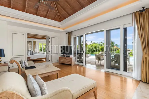 LAY22342: Exquisite Oceanfront Villa with Panoramic Sea Views and Luxurious Amenities in Layan. Photo #4