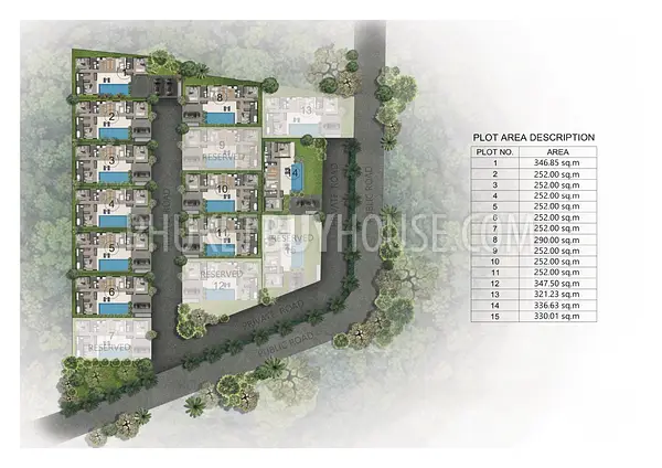 NAT22116: Sophisticated Living in this 2 Bedroom Pool Villa located in Nai Thon. 照片 #3