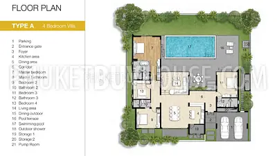 BAN6999: 4 Bedroom Villa in a New Project in Bang Tao. Fotoğraf #2