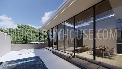 NAT22343: 3-Bedroom Villa with Spacious Layout and Contemporary Design in Naithon. Photo #6