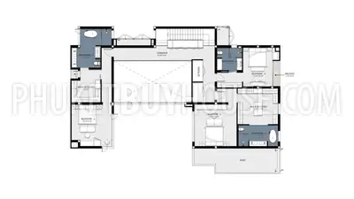 CHA22349: Spacious 4-bedroom villa in Chalong, Phuket.. Photo #13
