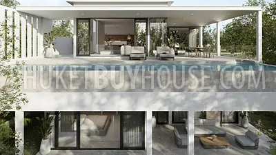 TAL22350: Three-Bedroom Villa with Mountain Views and Premium Amenities in Thalang for Sale. 照片 #1