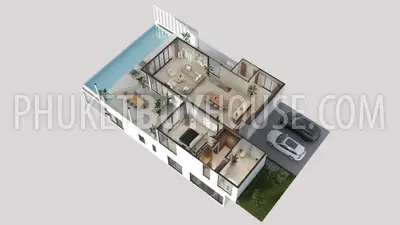 TAL22350: Three-Bedroom Villa with Mountain Views and Premium Amenities in Thalang for Sale. Photo #10
