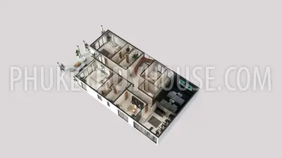 TAL22350: Three-Bedroom Villa with Mountain Views and Premium Amenities in Thalang for Sale. Photo #9