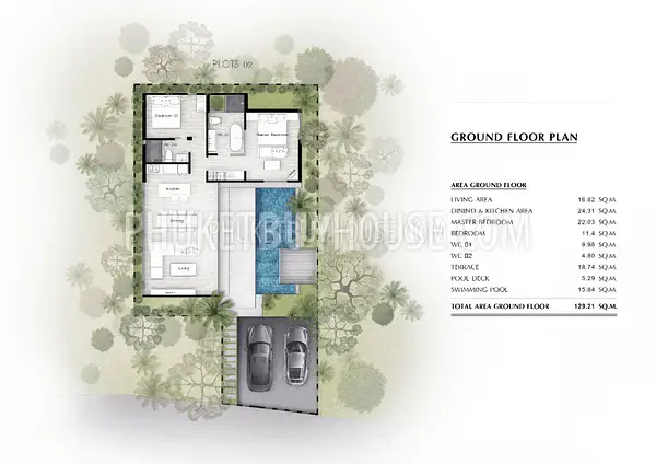 NAI7008: 2 bedroom villa in Nai Harn. Photo #2