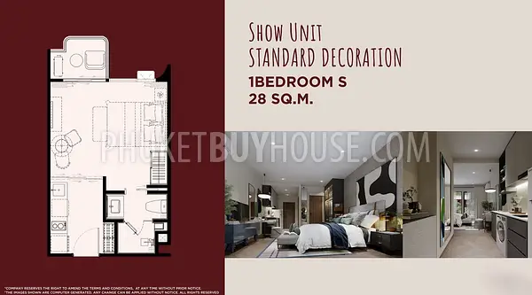 BAN22357: Studio Condo in Bang-Tao – Limited Presale Discounts!. Photo #3