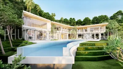 KAR7015: Unlimited Luxury in 2 Buldings Villa at Karon. Fotoğraf #4