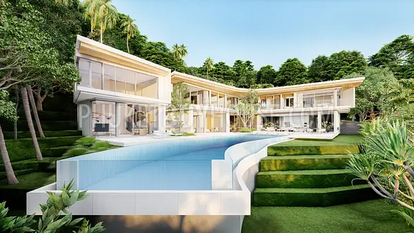 KAR7015: Unlimited Luxury in 2 Buldings Villa at Karon. Photo #4