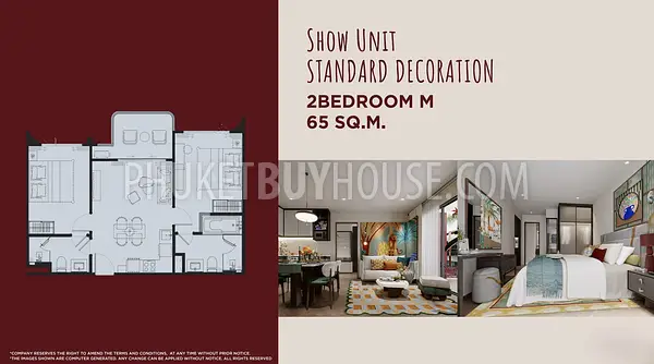 BAN22359: Spacious 2-Bedroom Condo in Artistic Paradise in Bang-Tao – Limited Presale Discounts!. Photo #3