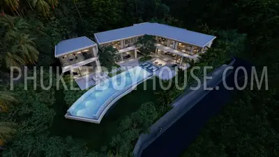 KAR7015: Unlimited Luxury in 2 Buldings Villa at Karon. Fotoğraf #39