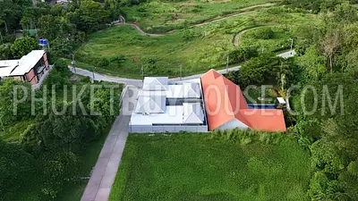 CHA22363: Spacious Modern 3 Bedroom Villa with Private Pool and Advanced Insulation in Chalong. Fotoğraf #1
