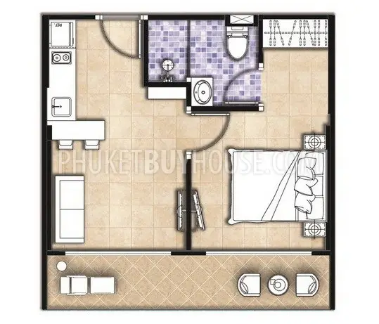 NAI7023: Affordable 1-Bedroom Apartment in High Demand Area. Photo #24