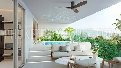 BAN22368: Stylish 2 Bedroom Condominiums with Breathtaking Views and Prime Location in Bang Tao. 照片 #17