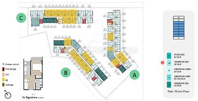 CHE22380: 1 Bedroom Flat in Upscale Low-Rise Condominium in Phuket . 照片 #6