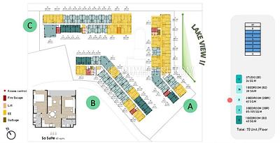 CHE22379: 2 Bedroom flat in Upscale Low-Rise Condominium in Phuket . 照片 #7