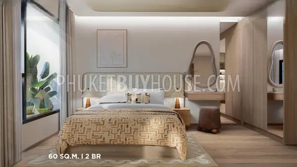 CHE22379: 2 Bedroom flat in Upscale Low-Rise Condominium in Phuket. Photo #5