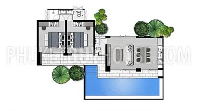 KOH22384: Luxurious 2-Bedroom Pool Villa with Andaman Sea Views. Photo #5