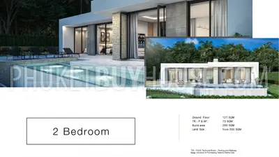 KOH22384: Luxurious 2-Bedroom Pool Villa with Andaman Sea Views. Photo #4