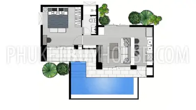 KOH22383: One-Bedroom Pool Villa in a Tropical Luxurious Setting with Scenic  Views. 照片 #7