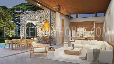 TAL22386: Exclusive New Pool Villas with Smart Home System in a Tranquil Natural Setting in Thalang For Sale. 照片 #3