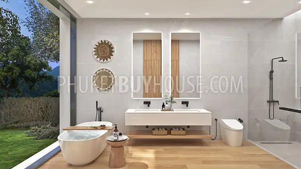 TAL22386: Exclusive New Pool Villas with Smart Home System in a Tranquil Natural Setting in Thalang For Sale. 照片 #5